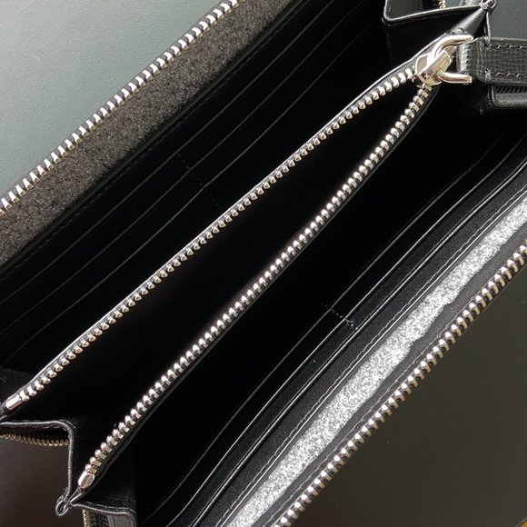 Burberry Men's Zip London Check Long Wallet - Picture 4 of 11